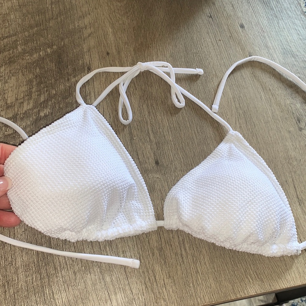 Triangle bikini top